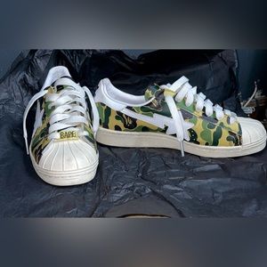 BAPE x Superstar Adidas